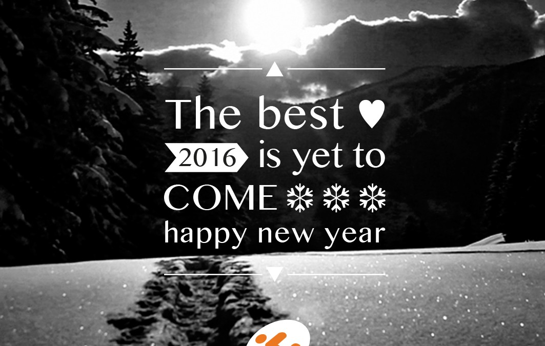 Bonne année 2016 !